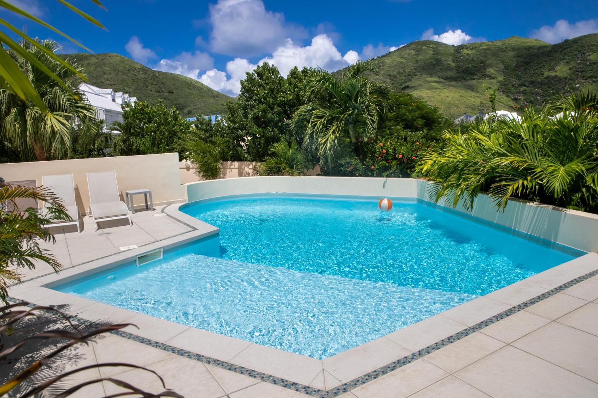 Beautiful Suite S12 With Pool And Sea View Cul de Sac Buitenkant foto